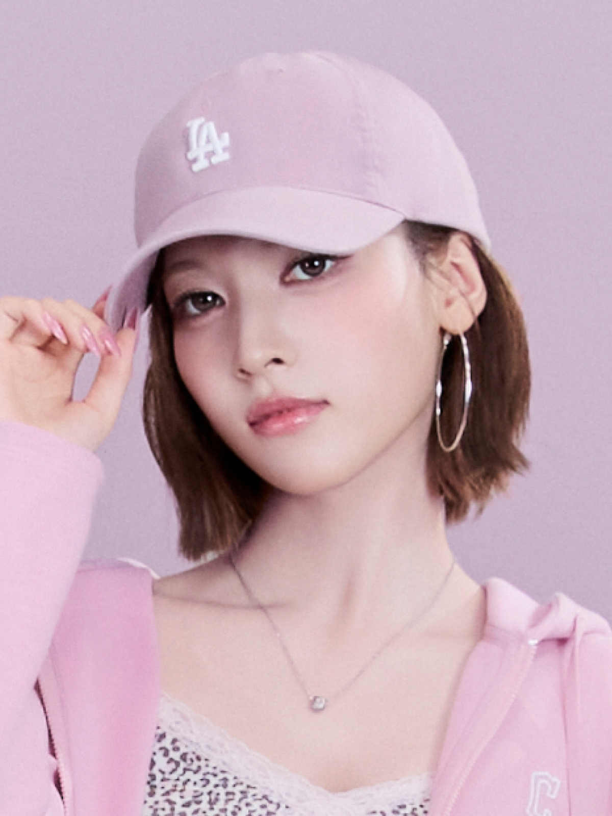 MLB Korea - MLB Rookie Unstructured Ball Cap LA Dodgers (Pink) product image 1 | TRAB K-Fashion Australia