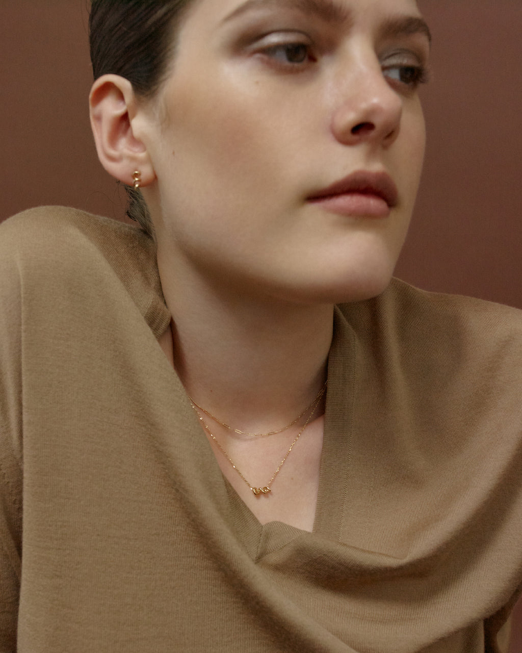 Numbering - Mixed Chain Necklace #2706 product image 1 | TRAB K-Fashion Australia