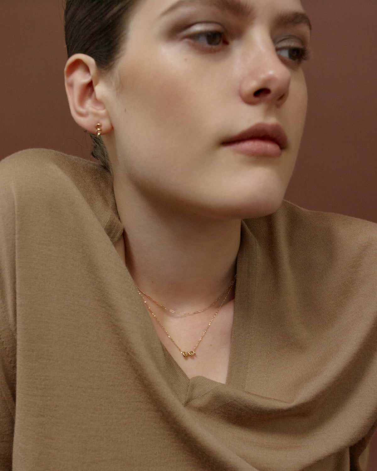Numbering - Mixed Chain Necklace #2706 product image 1 | TRAB K-Fashion Australia