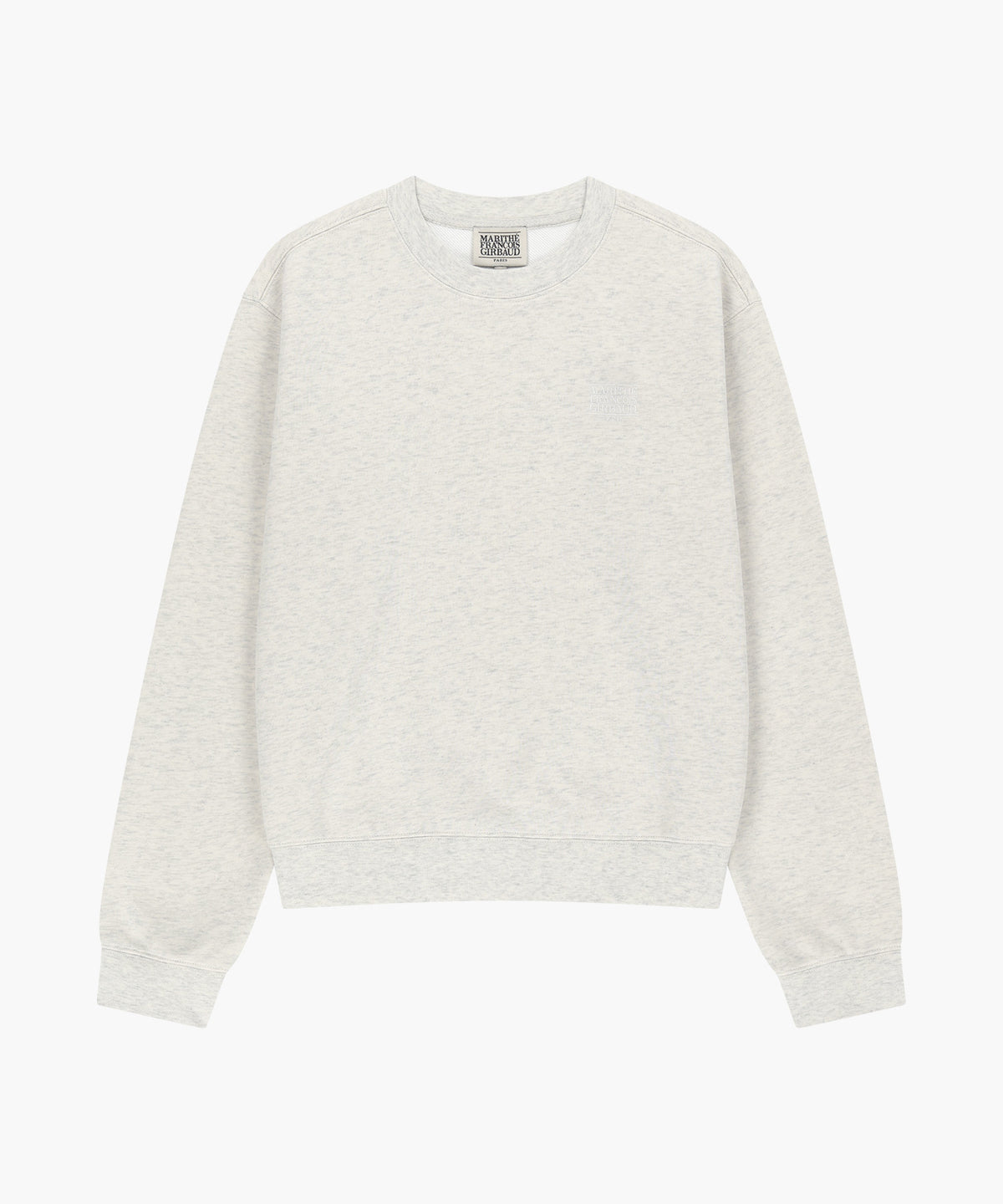 Marithe & Francois Girbaud - Small Classic Logo Sweatshirt (Oatmeal) product image 5 | TRAB K-Fashion Australia