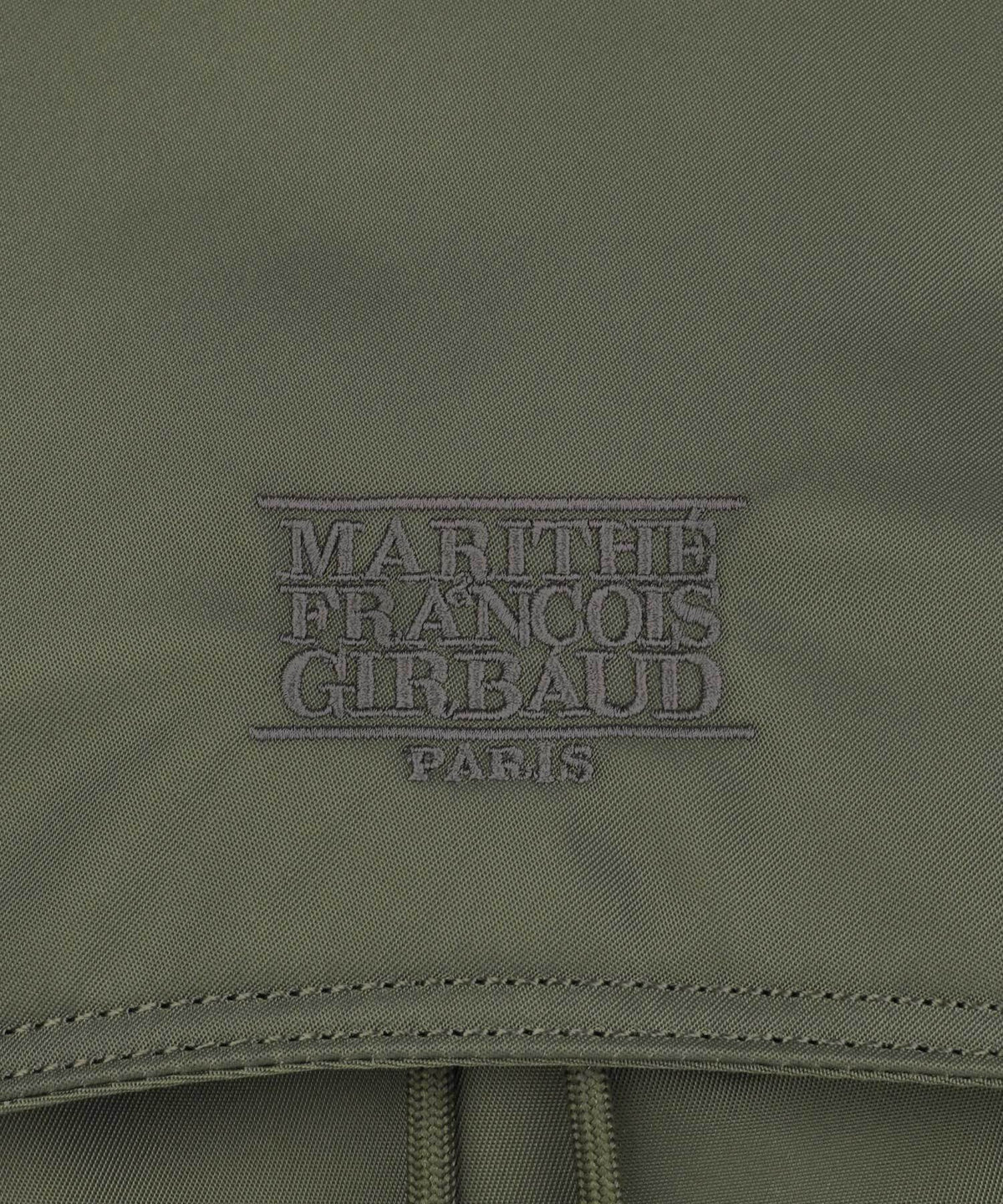 Marithe & Francois Girbaud - Classic Logo Metal Buckle Backpack (Khaki) product image 4 | TRAB K-Fashion Australia