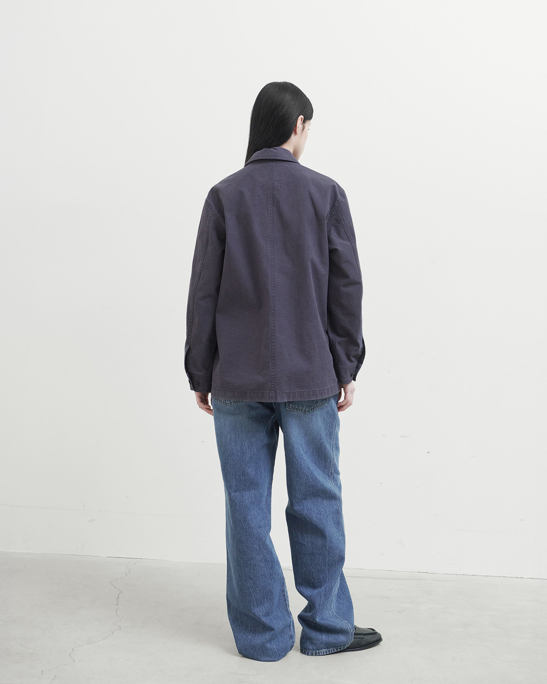 Brownyard - Washed Work Jacket (Navy) product image 2 | TRAB K-Fashion Australia