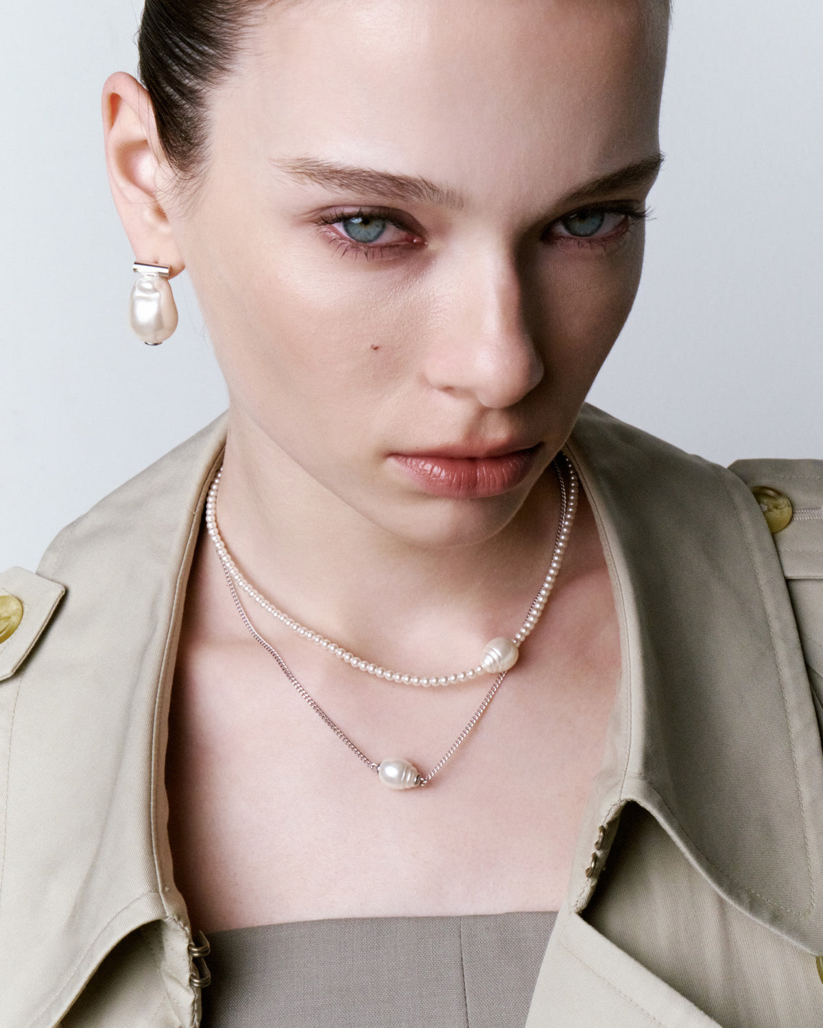 Numbering - Baroque Pearl Necklace #4830 product image 2 | TRAB K-Fashion Australia