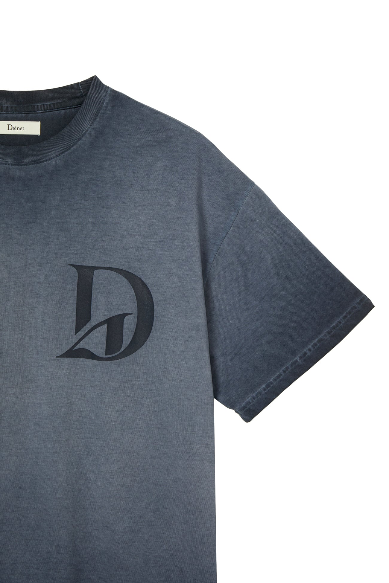 Deinet - Washed Logo T-Shirt (Black) product image 11 | TRAB K-Fashion Australia