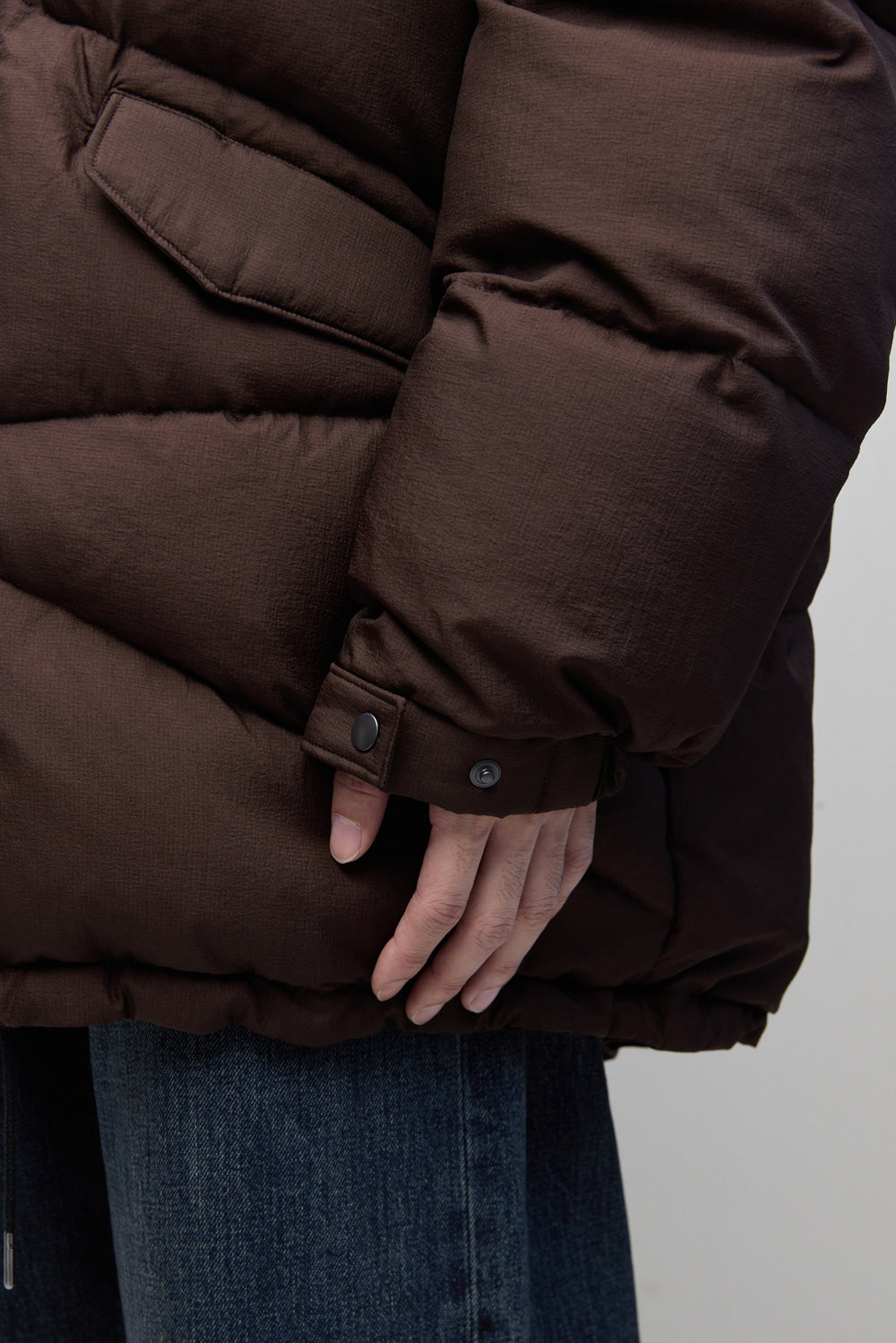 Hatchingroom - Mil-Puffer Parka (Burgundy) product image 18 | TRAB K-Fashion Australia