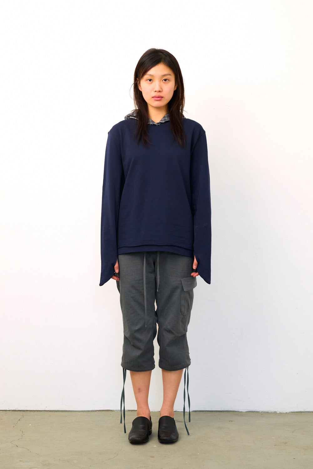 Hatchingroom - Ear Hole Hoodie (Navy) product image 4 | TRAB K-Fashion Australia