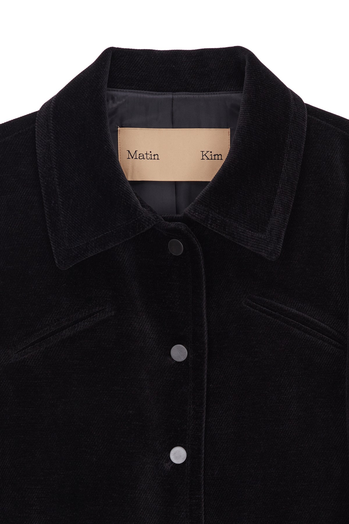 Matin Kim - Corduroy Western Jacket (Black) product image 3 | TRAB K-Fashion Australia