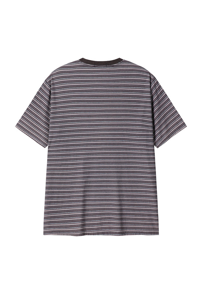 Art if acts - Stripe Pocket Tee (Grey/Blue) product image 7 | TRAB K-Fashion Australia