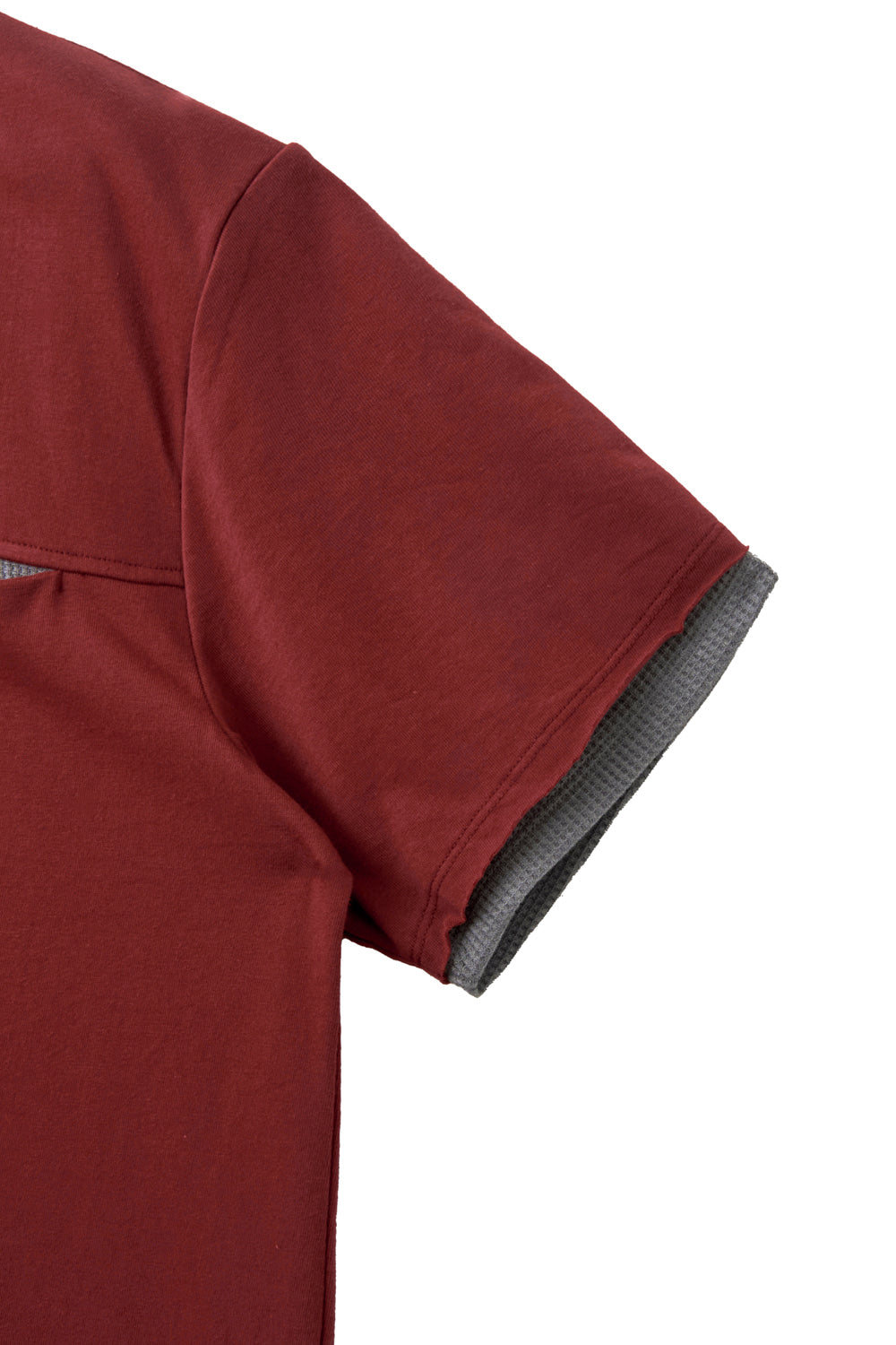 Hatchingroom - Double Neck Tee (Red) product image 6 | TRAB K-Fashion Australia