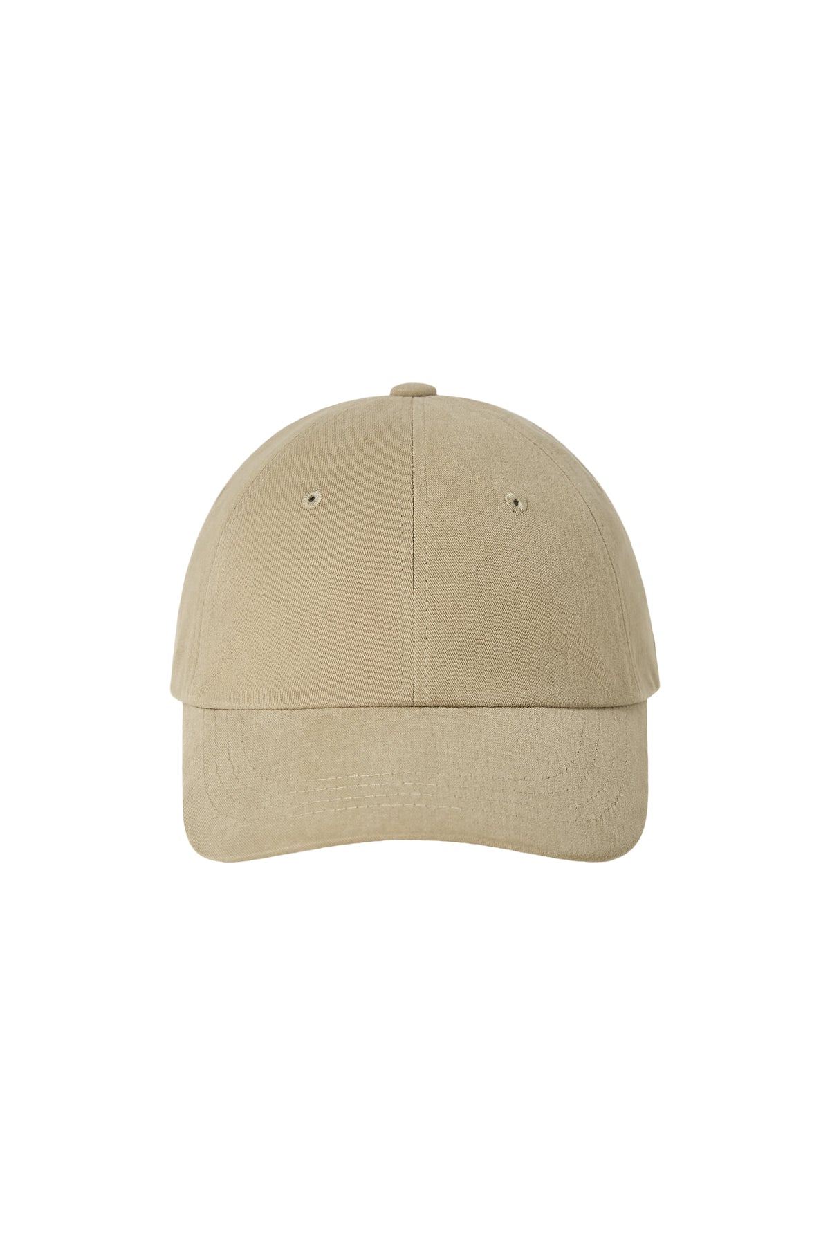Emis - Emis Tag Brushed Ball Cap (Dark Beige) product image 1 | TRAB K-Fashion Australia