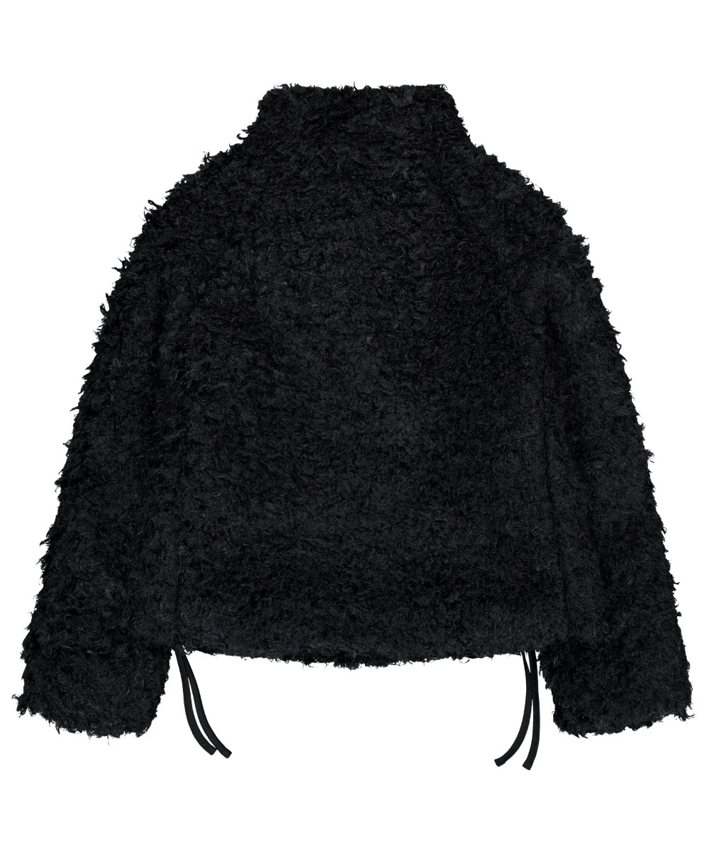 Coyseio - Hairy Fur Jacket (Black) product image 7 | TRAB K-Fashion Australia