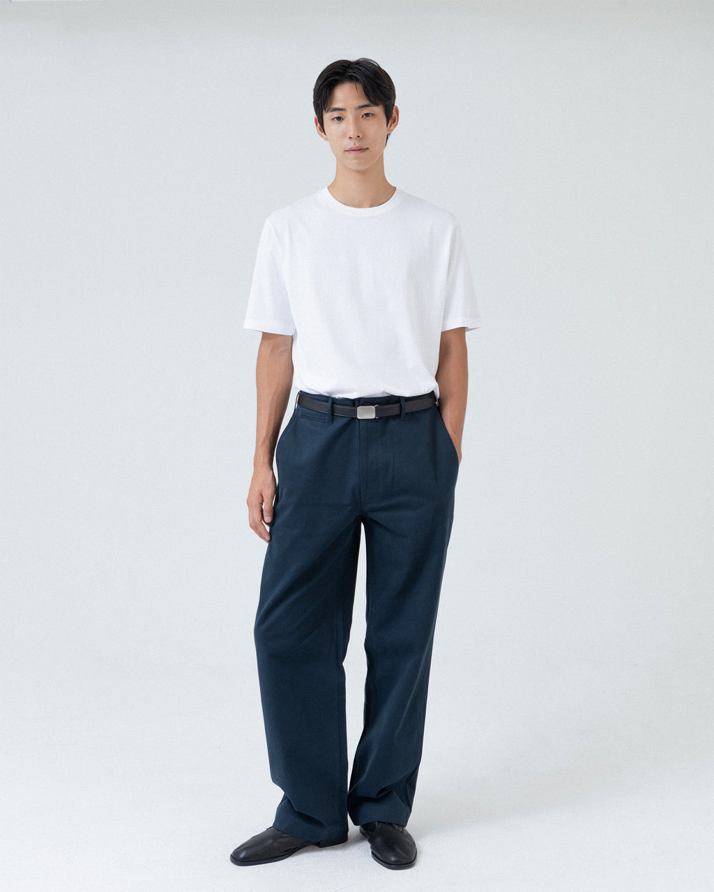 Brownyard - Essential T Shirt (White) product image 3 | TRAB K-Fashion Australia