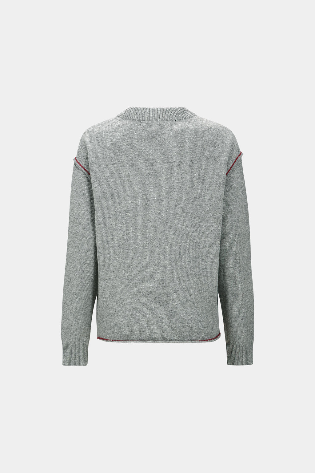 Andersson Bell - Fruit Intarsia Crewneck Sweater (Grey) product image 7 | TRAB K-Fashion Australia
