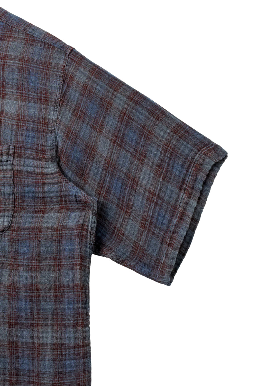 Hatchingroom - Double Face Shirt (Over Dyed Blue/Red) product image 6 | TRAB K-Fashion Australia