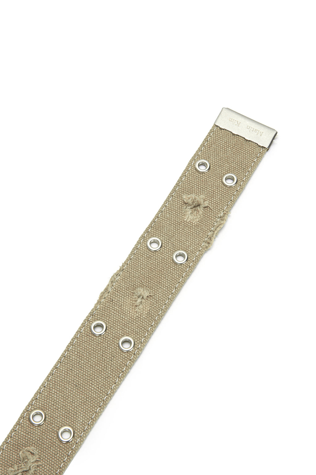 Matin Kim - Damage Eyelet Belt (Beige) product image 3 | TRAB K-Fashion Australia