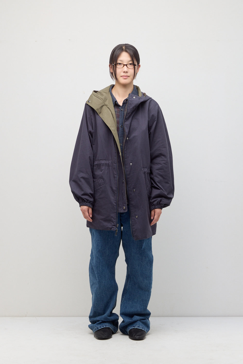 Hatchingroom - Reversible Parka (Khaki/Navy) product image 10 | TRAB K-Fashion Australia