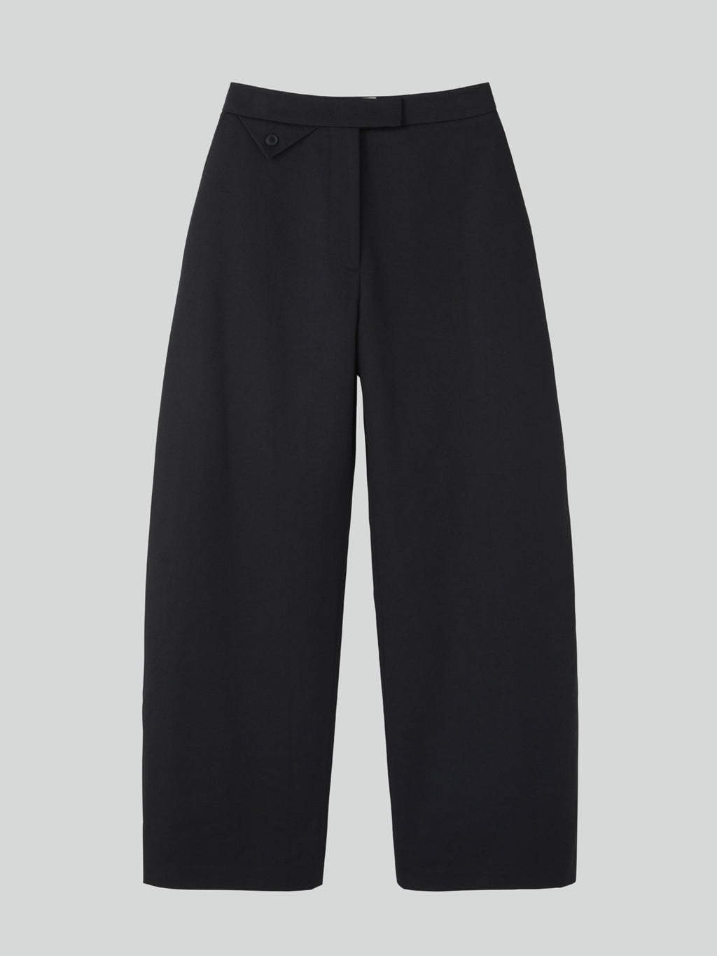 Recto - High-Rise Curved Legs Pants (Black) product image 1 | TRAB K-Fashion Australia