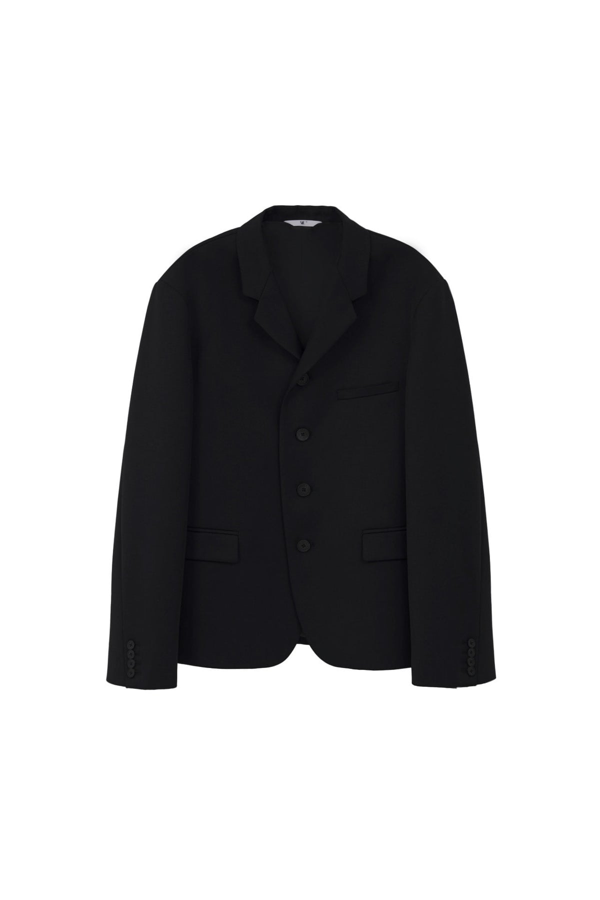 STU - Rounded Single Breasted Jacket (Black) product image 13 | TRAB K-Fashion Australia