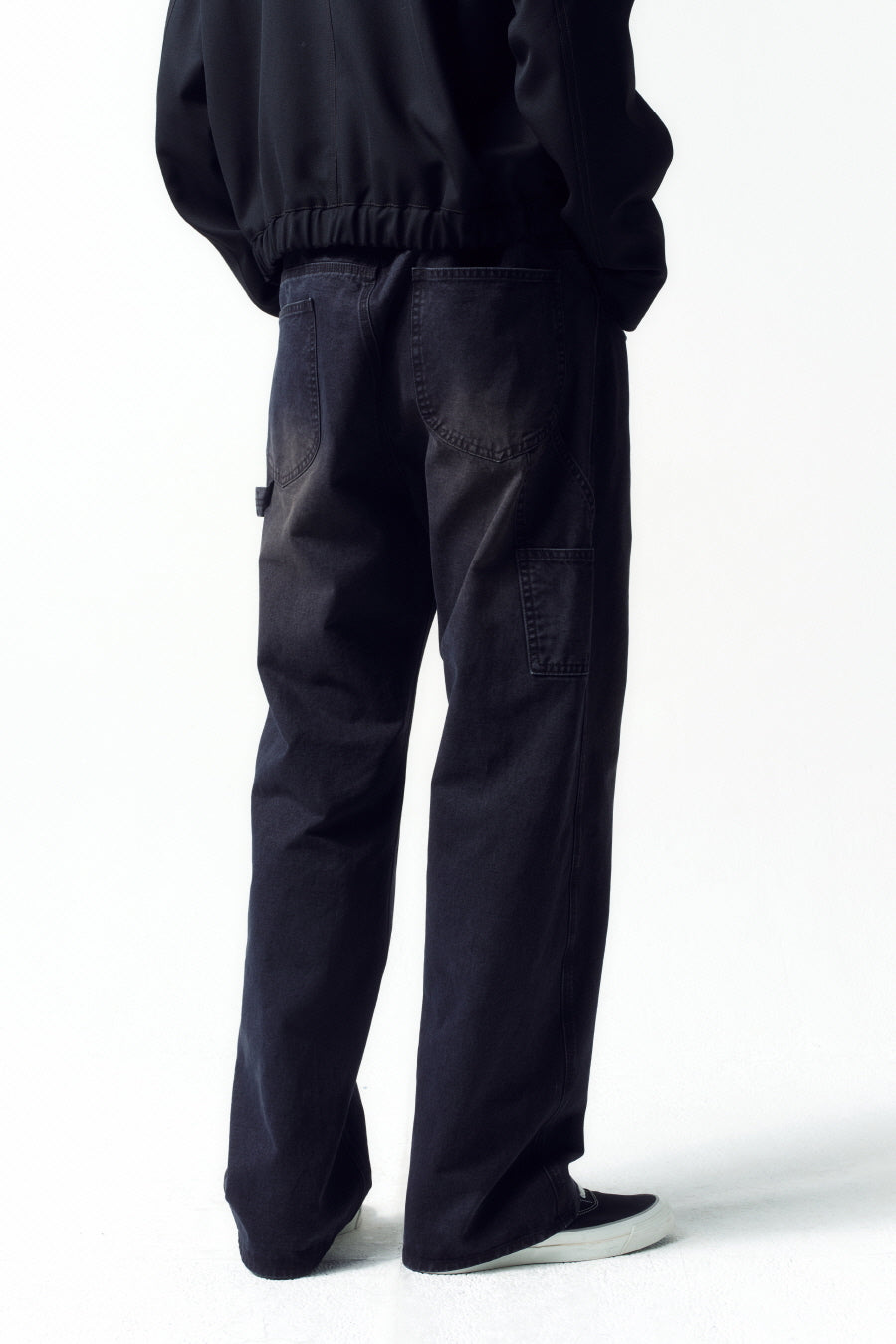 Insilence - Brushed Cotton Work Pants (Faded Black) product image 5 | TRAB K-Fashion Australia