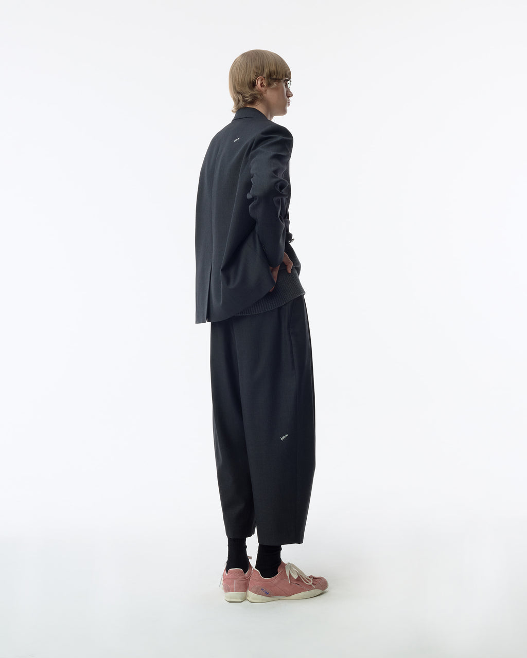 Ader Error - Sig; BK Tag blazer 01 (Grey) product image 14 | TRAB K-Fashion Australia