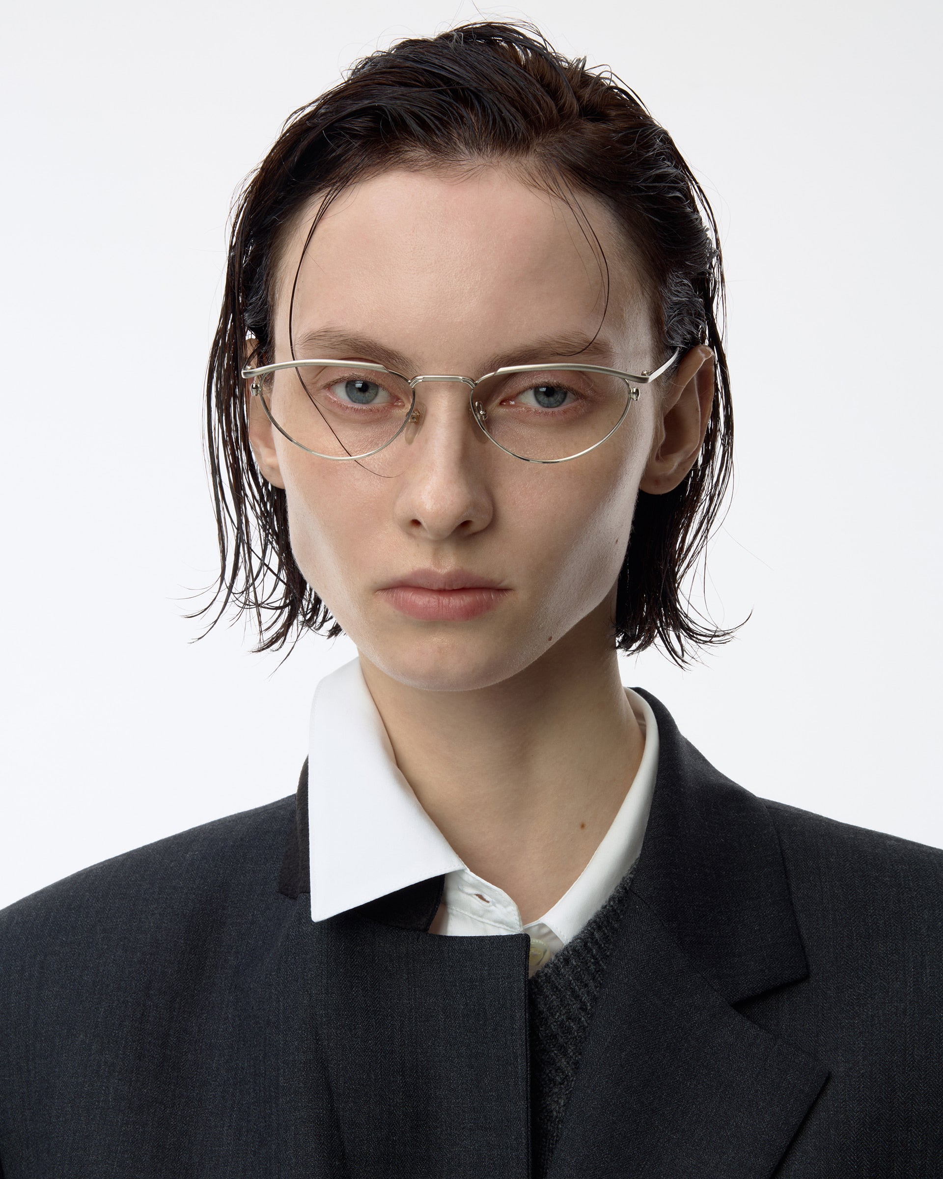 Ader Error - Sig; BK Tag blazer 01 (Grey) product image 4 | TRAB K-Fashion Australia