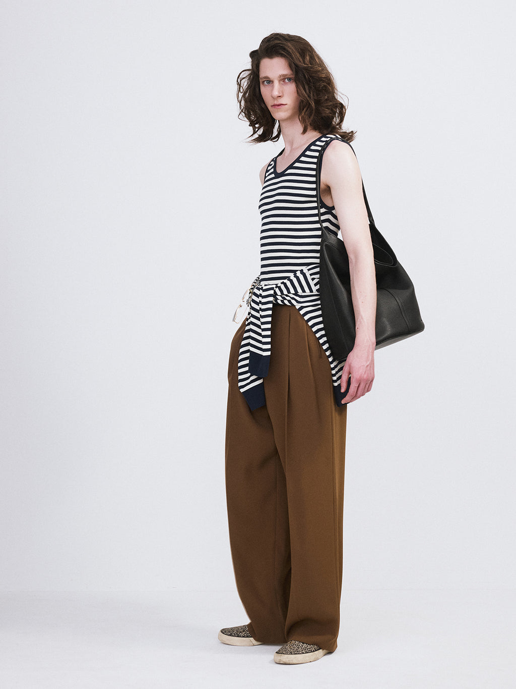 Recto - Marina Summer Knit Tank Top (Navy) product image 2 | TRAB K-Fashion Australia