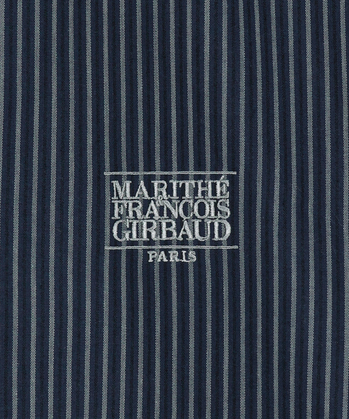 Marithe & Francois Girbaud - Stripe Pattern Shirt (Navy) product image 4 | TRAB K-Fashion Australia
