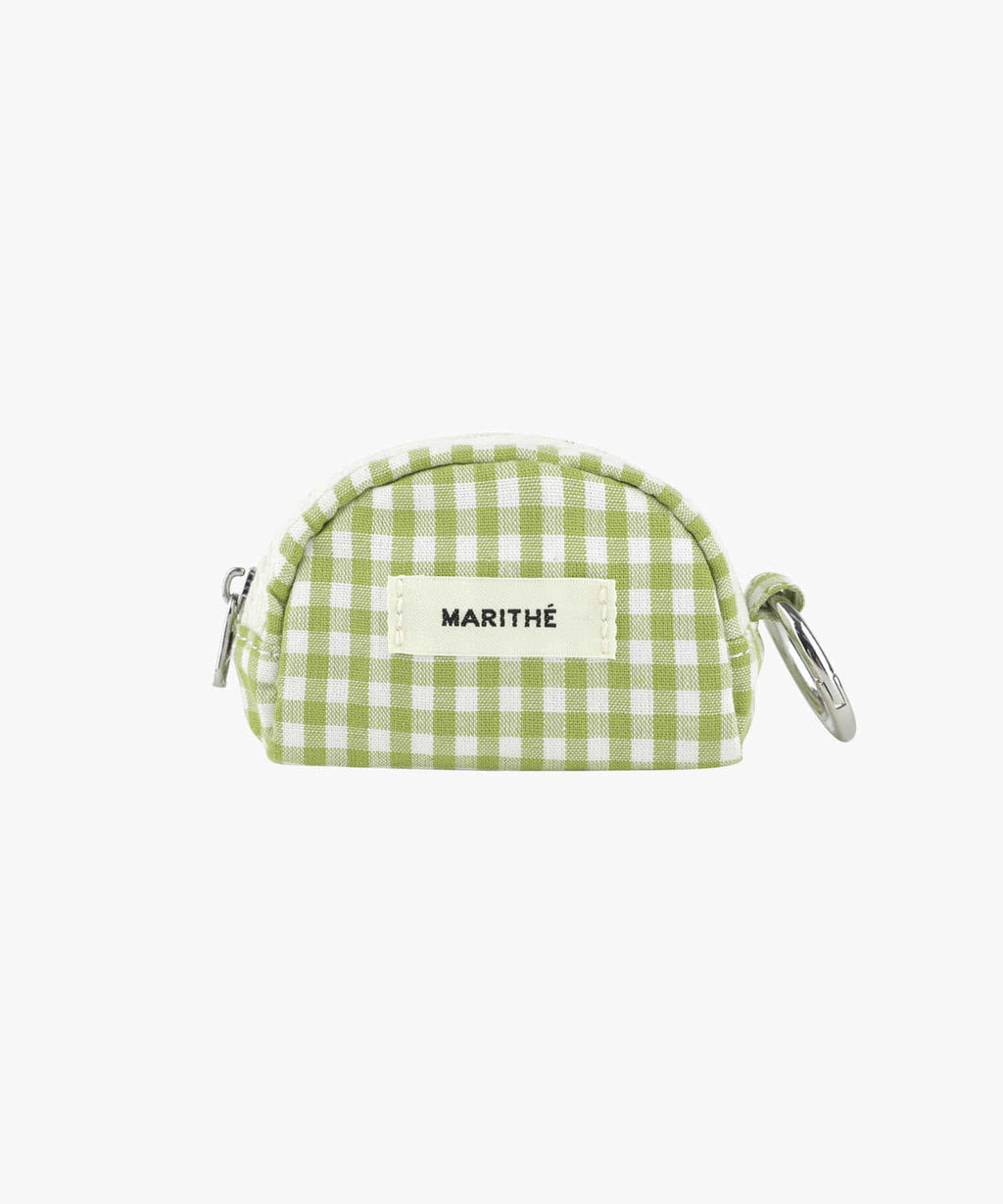 Marithe & Francois Girbaud - Regular Logo Mini Keyring Pouch (Light Green) product image 1 | TRAB K-Fashion Australia