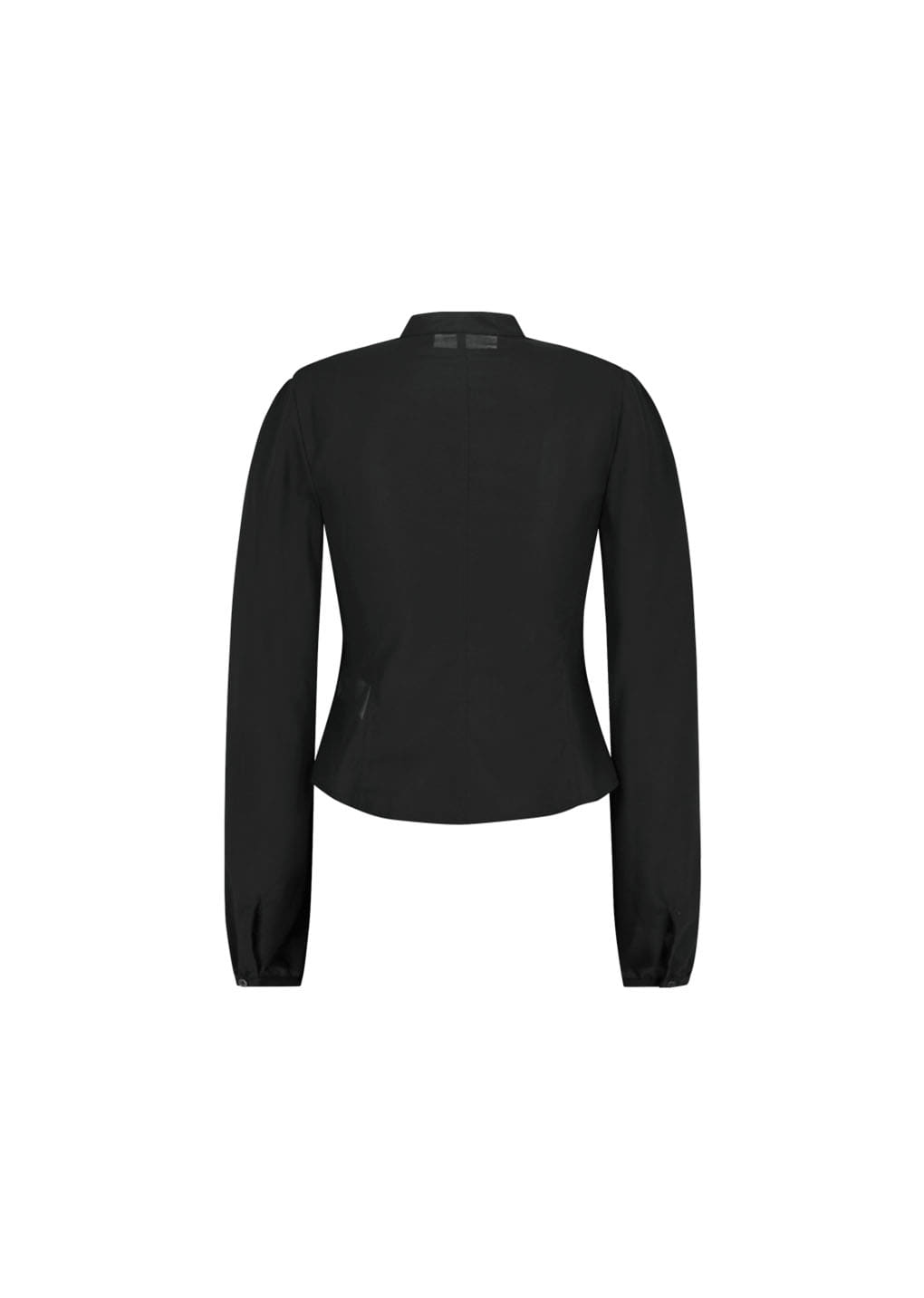 Amomento - Pintuck Slim Shirt (Black) product image 6 | TRAB K-Fashion Australia