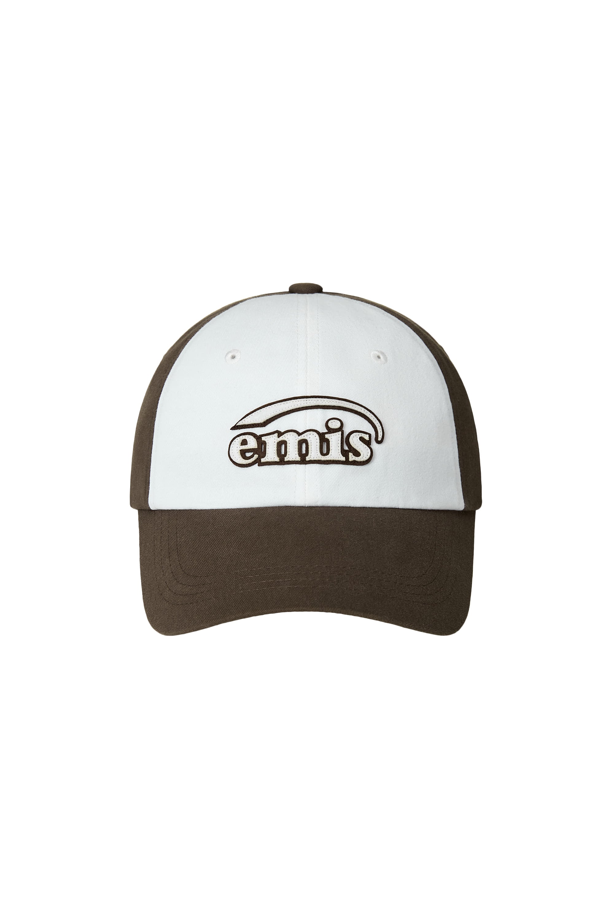 Emis - Dual Panel Ball Cap (Brown) product image 1 | TRAB K-Fashion Australia