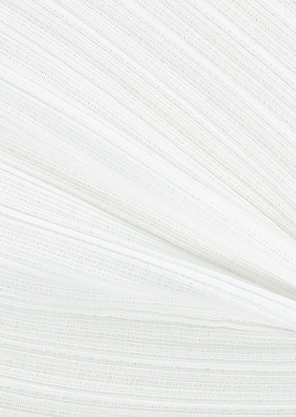 Amomento - Pleats Hourglass Mini Dress (White) product image 9 | TRAB K-Fashion Australia
