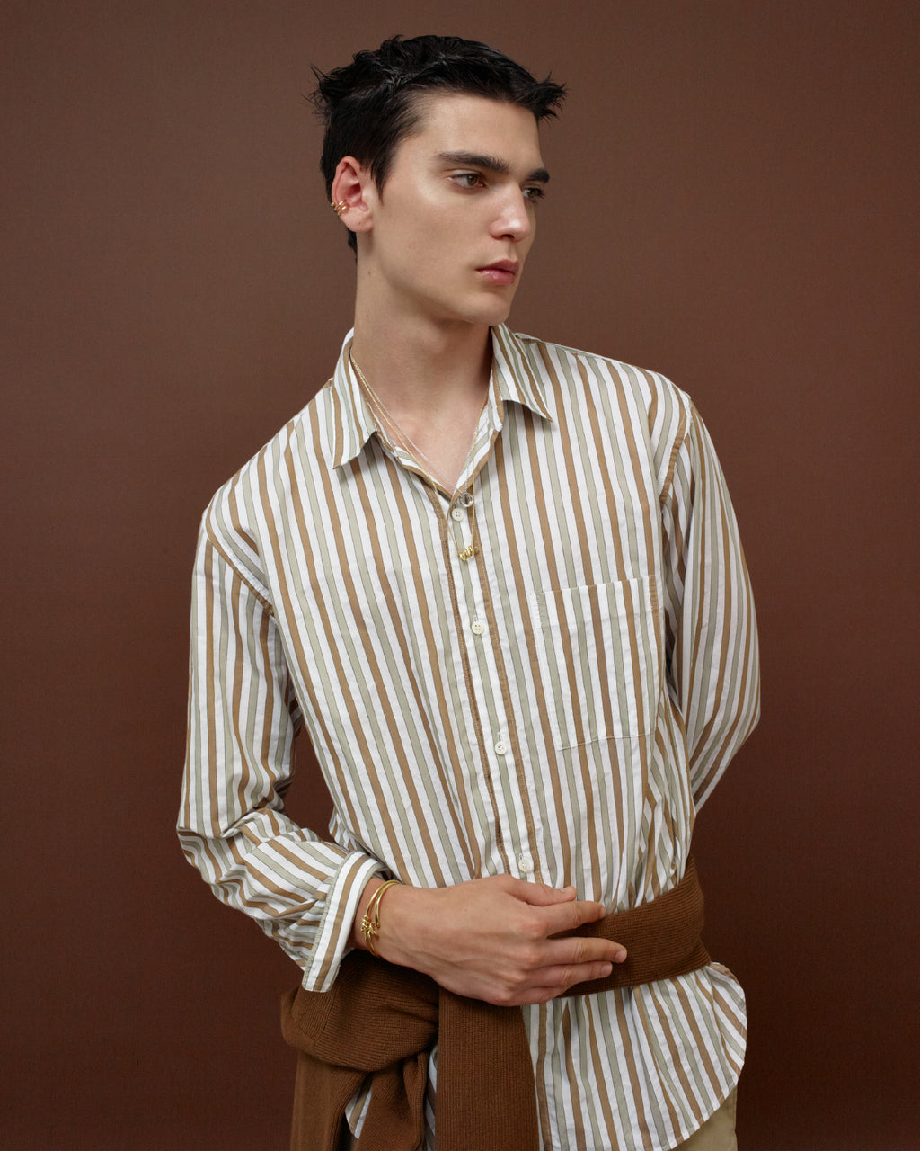 Numbering - Twisted Line Cuff Bracelet #6902 product image 4 | TRAB K-Fashion Australia