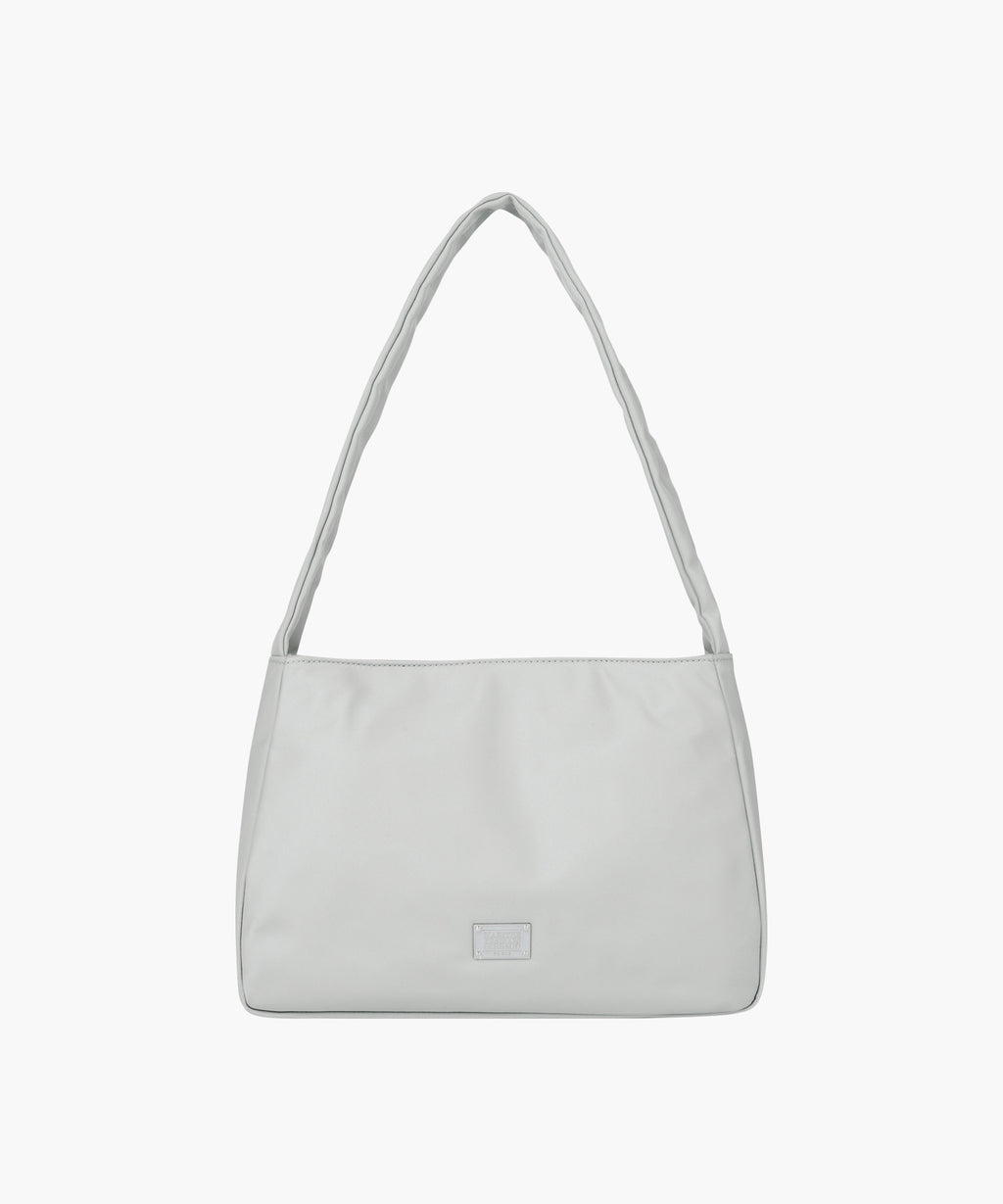 Marithe & Francois Girbaud - Classic Logo One Shoulder Bag (Light Gray) product image 1 | TRAB K-Fashion Australia