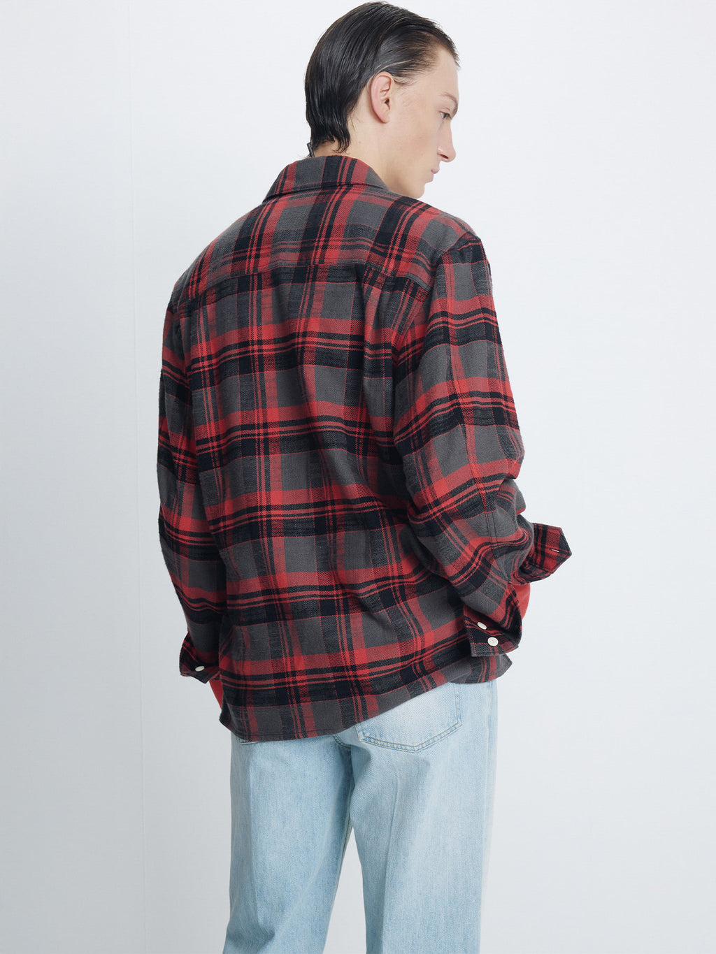 Tonywack - Flared-Leg Denim Jeans (Faded Light Blue) product image 8 | TRAB K-Fashion Australia