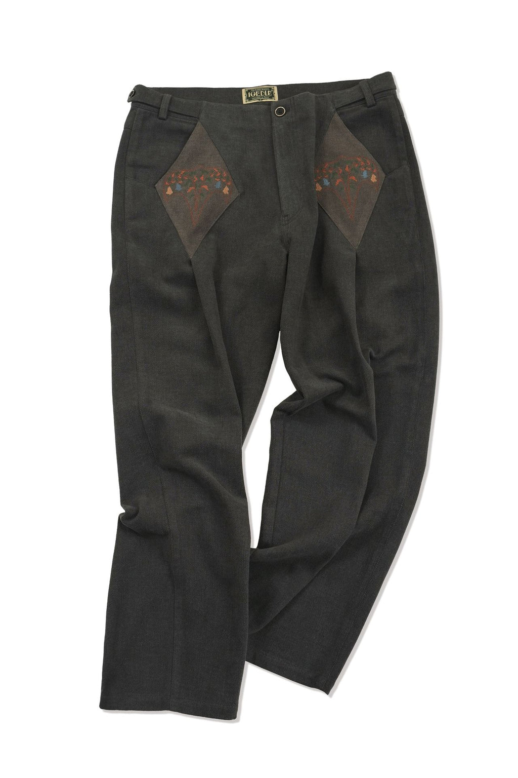 Ioedle - Kite Flying Tuck Pants (Charcoal) product image 1 | TRAB K-Fashion Australia