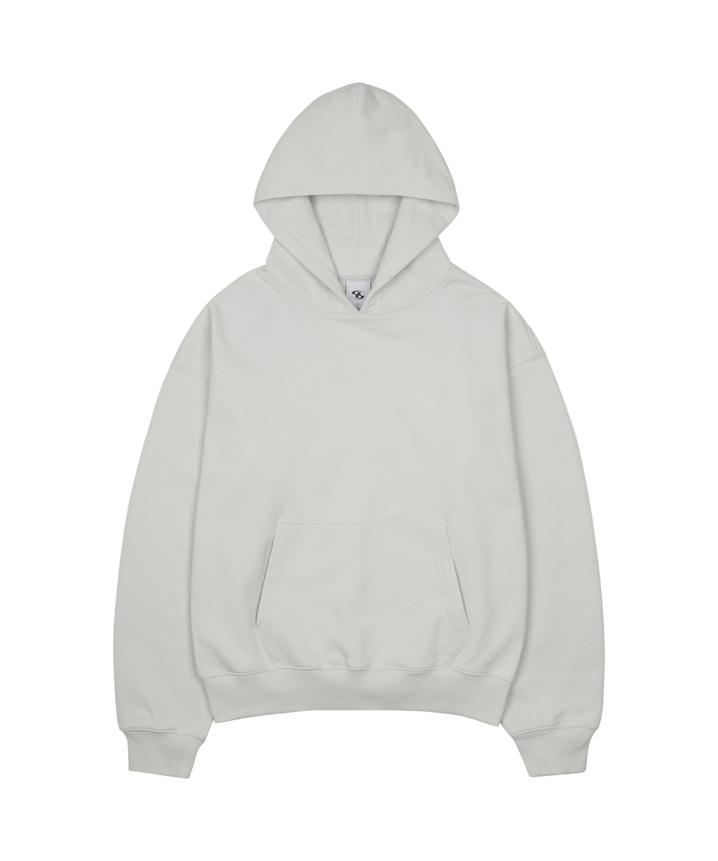 San San Gear - Logo Hoodie (Light Grey) product image 4 | TRAB K-Fashion Australia