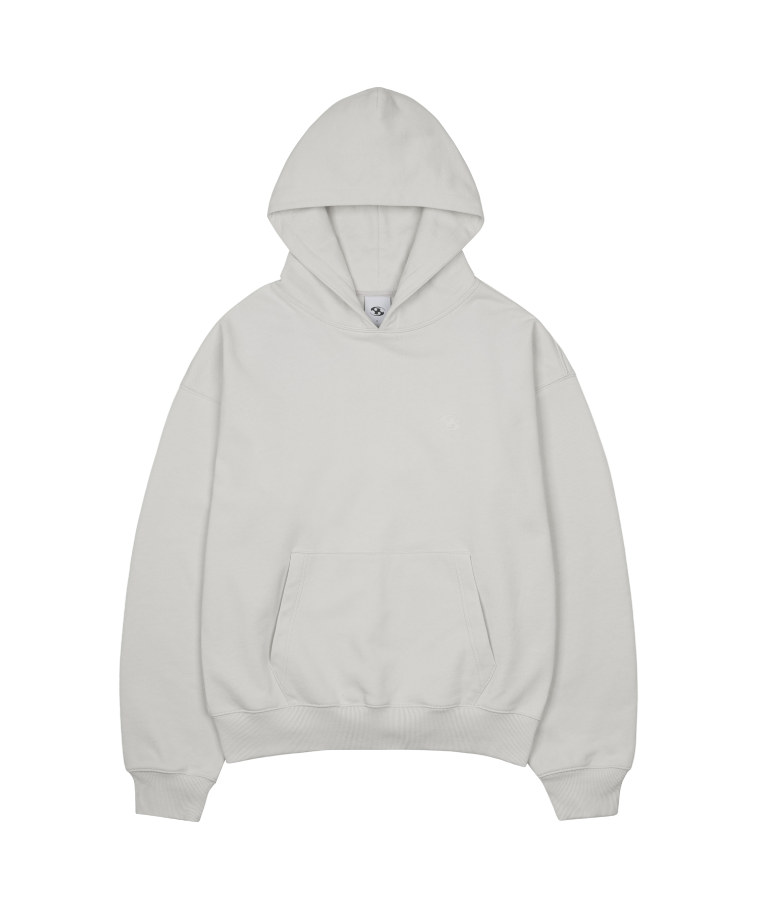 San San Gear - Logo Hoodie (Light Grey) product image 4 | TRAB K-Fashion Australia