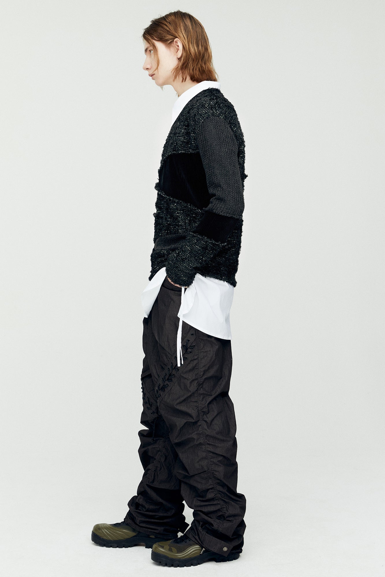 Andersson Bell - Ghillie Color Block Sweater (Black) product image 3 | TRAB K-Fashion Australia