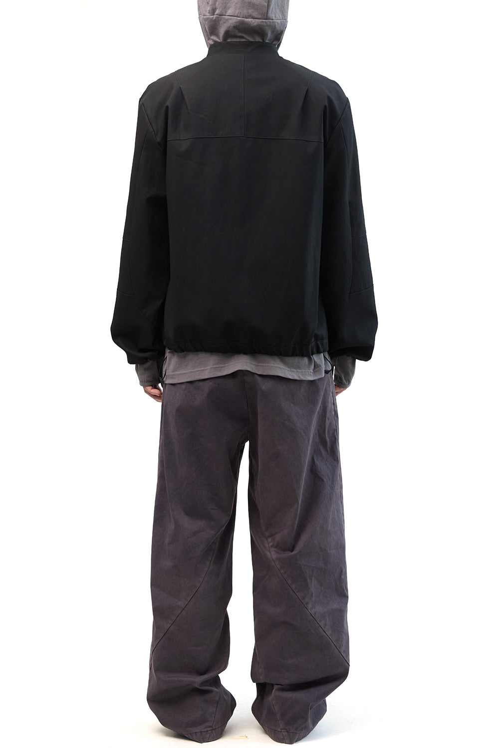 Hatchingroom - Square Jacket Faux Leather (Black) product image 9 | TRAB K-Fashion Australia
