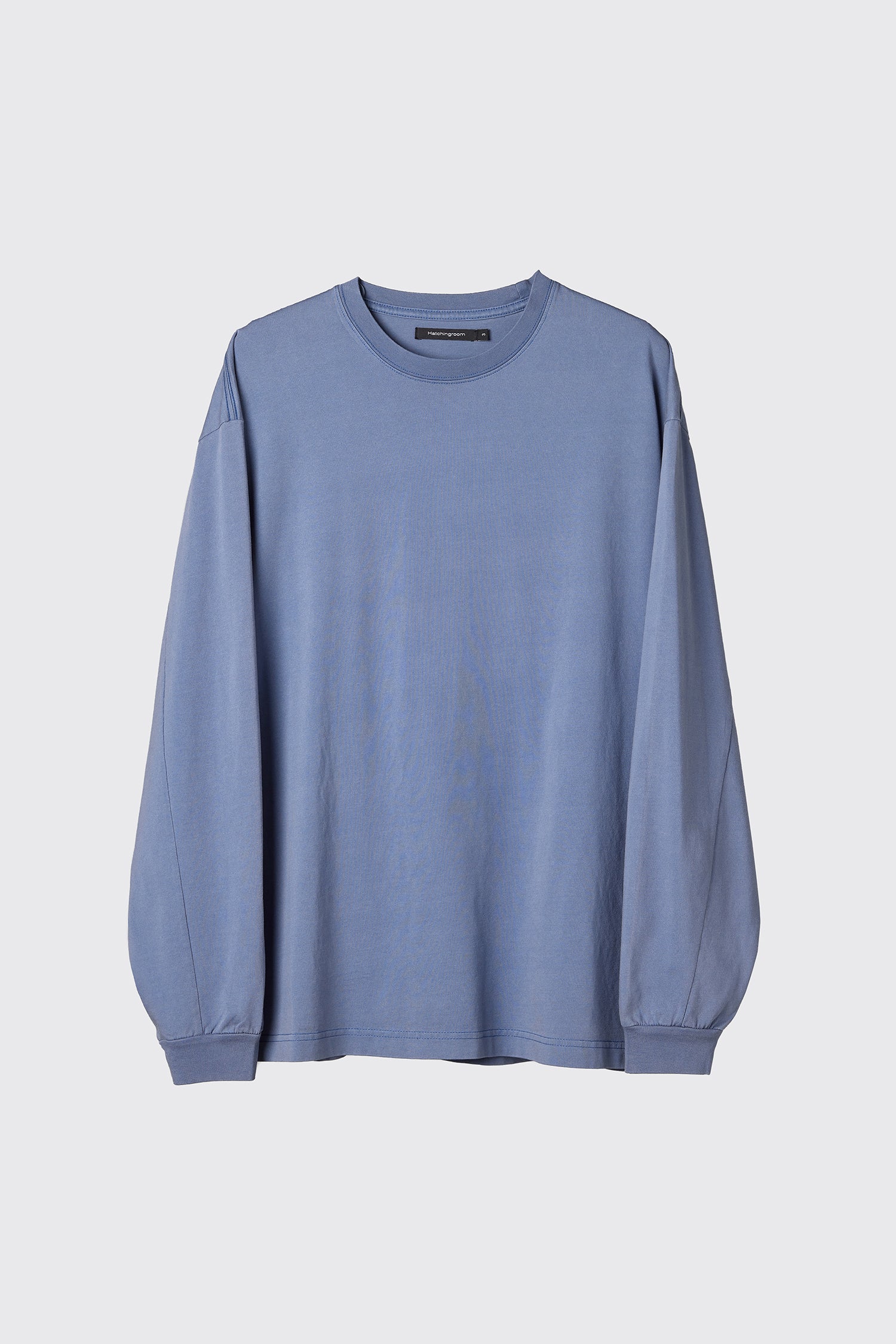 Hatchingroom - Layering T-shirt Bleached (Blue) product image 1 | TRAB K-Fashion Australia