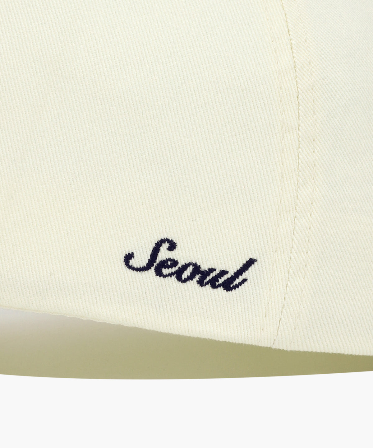 Marithe & Francois Girbaud - Seoul Exclusive Classic Logo Cap (Ivory) product image 4 | TRAB K-Fashion Australia