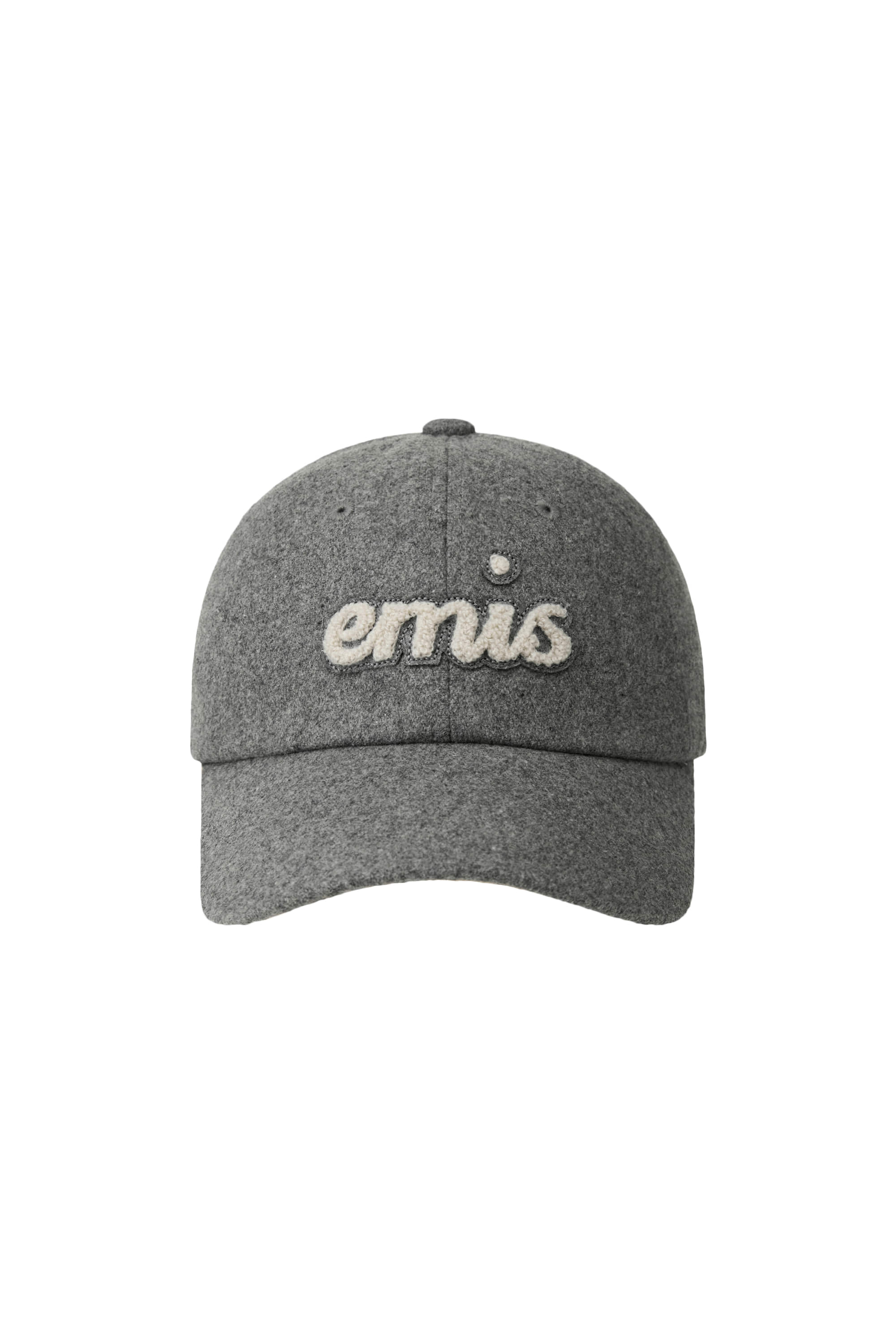 Emis - Boucle Lettering Logo Ball Cap (Gray) product image 1 | TRAB K-Fashion Australia