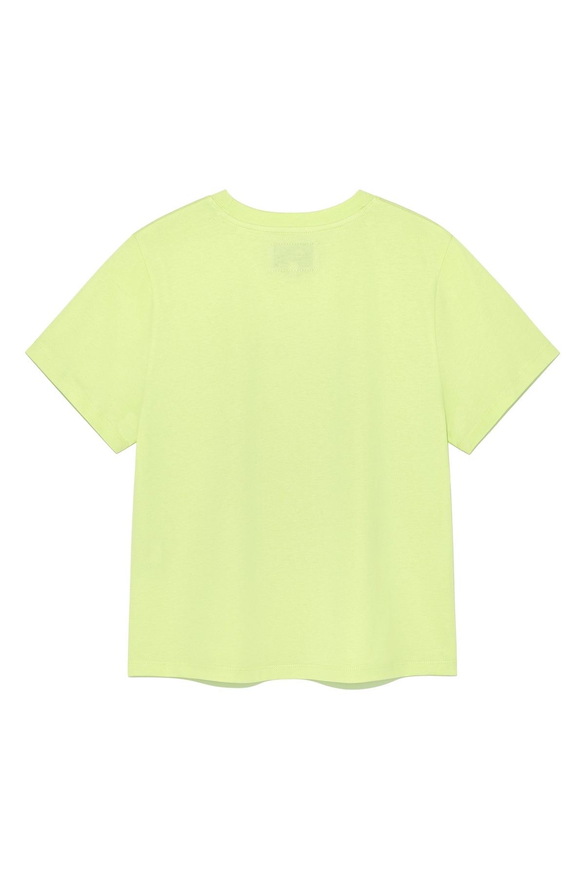 Matin Kim - Sticker Graphic Logo Top (Lime) product image 2 | TRAB K-Fashion Australia