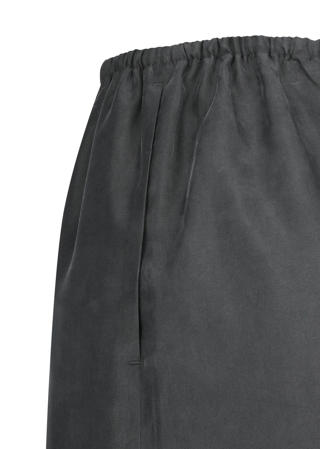 Amomento - Cupro banding skirt (Charcoal) product image 5 | TRAB K-Fashion Australia