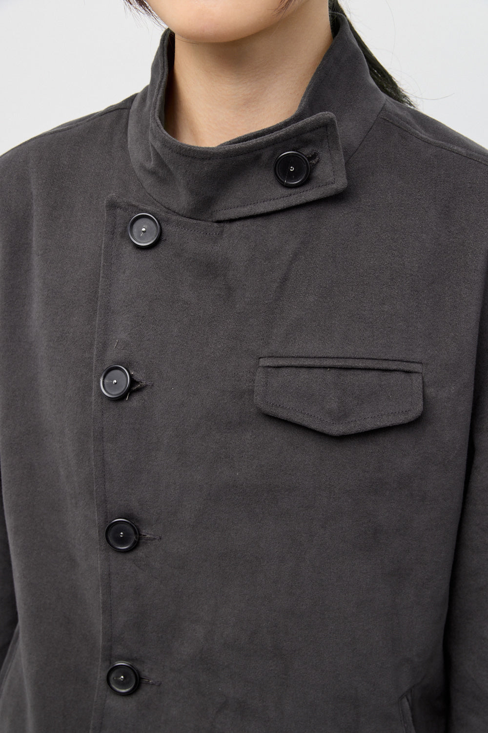 Hatchingroom - Fencing Coat (Charcoal) product image 8 | TRAB K-Fashion Australia