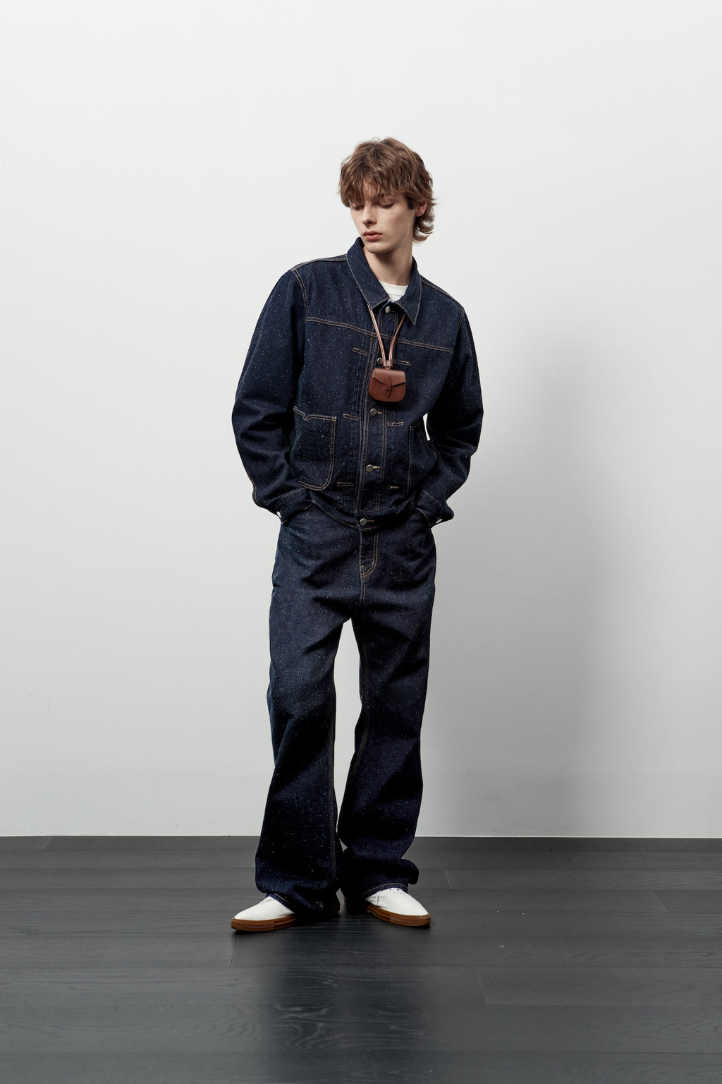 Stu - Husk Indigo Denim Jacket (Blue) product image 6 | TRAB K-Fashion Australia