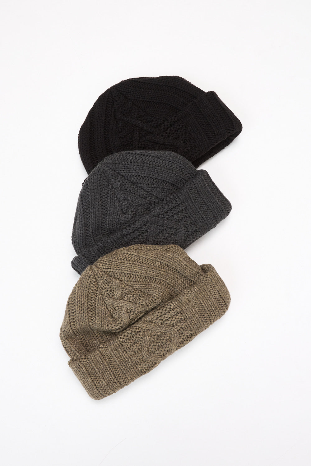 Hatchingroom - Jacquard Big Beanie (Khaki) product image 5 | TRAB K-Fashion Australia