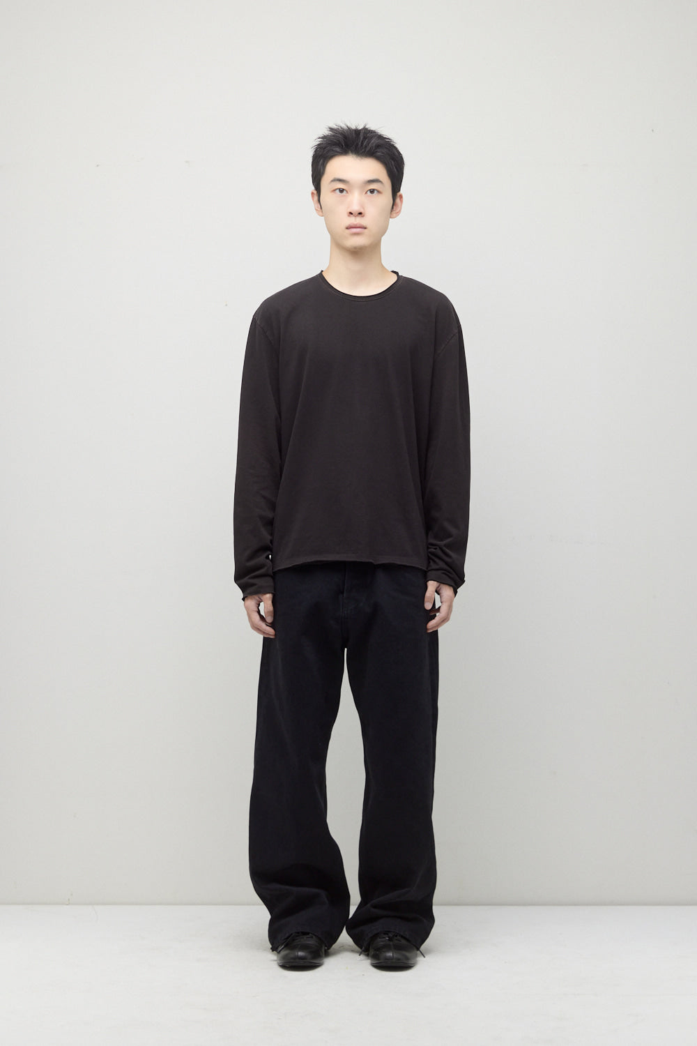 Hatchingroom - Regular Selvedge Jeans (Faded Black) product image 4 | TRAB K-Fashion Australia