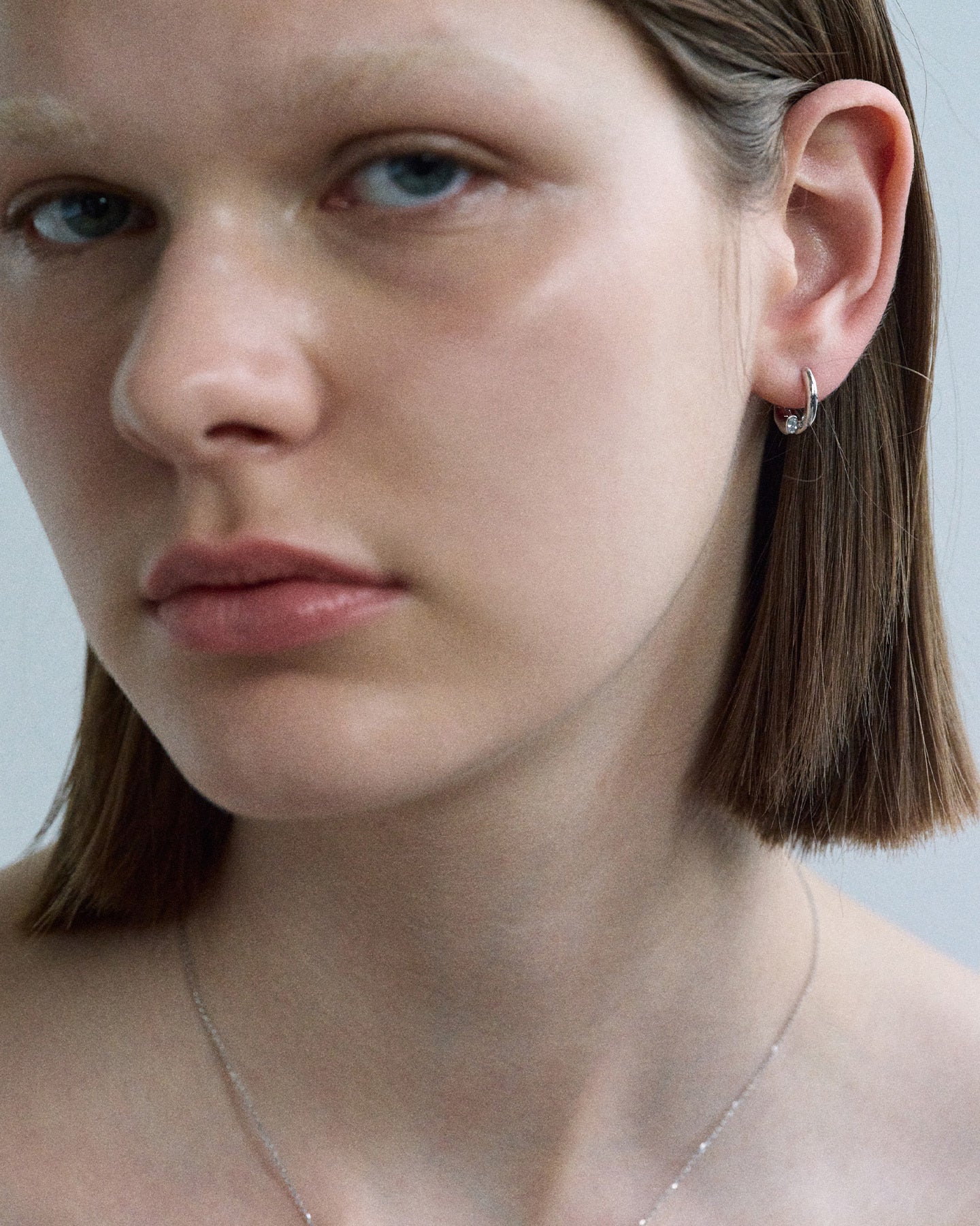 Numbering - Coil Oval Point Earring #8100 product image 1 | TRAB K-Fashion Australia