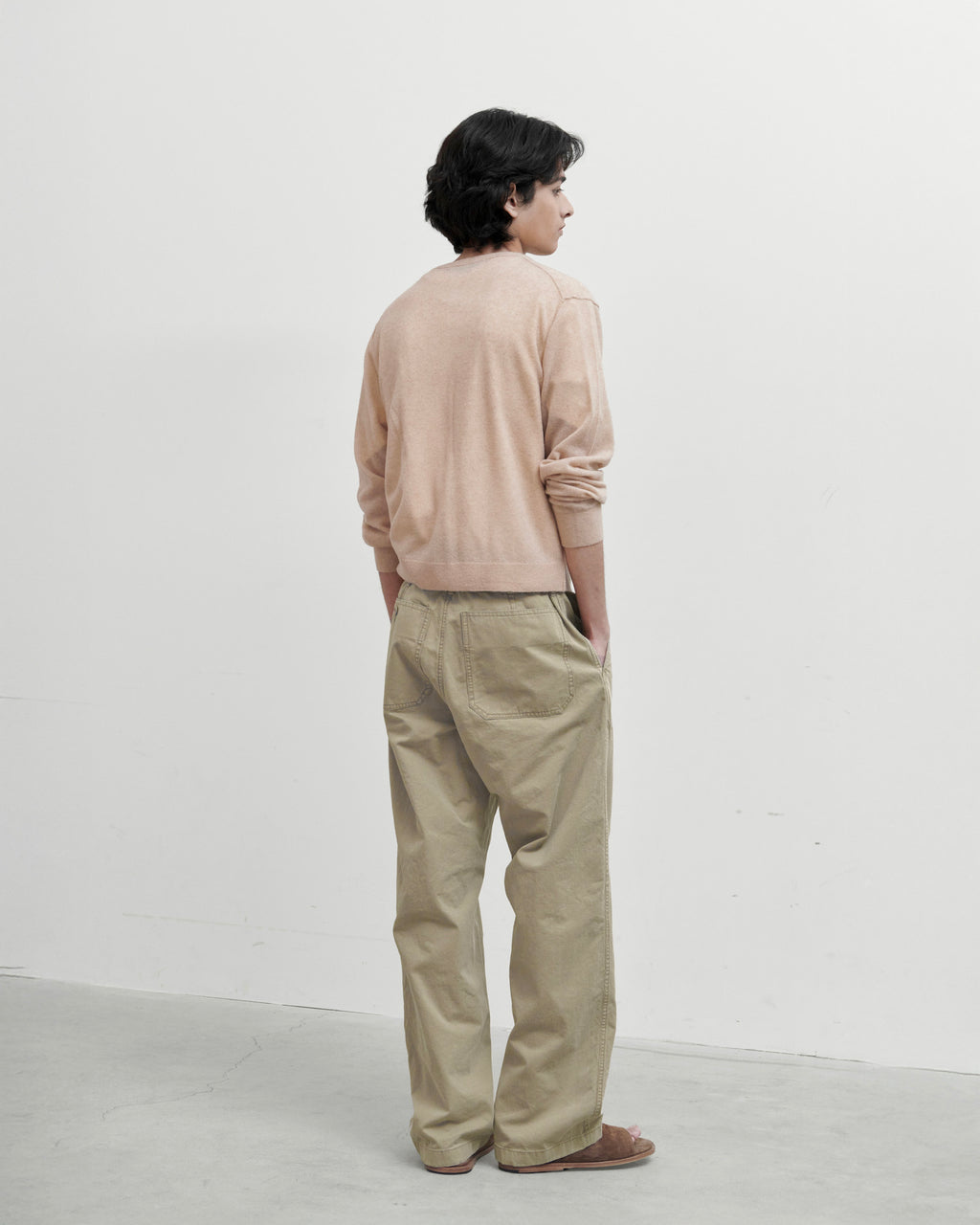 Brownyard - French Work Pants (Beige) product image 2 | TRAB K-Fashion Australia